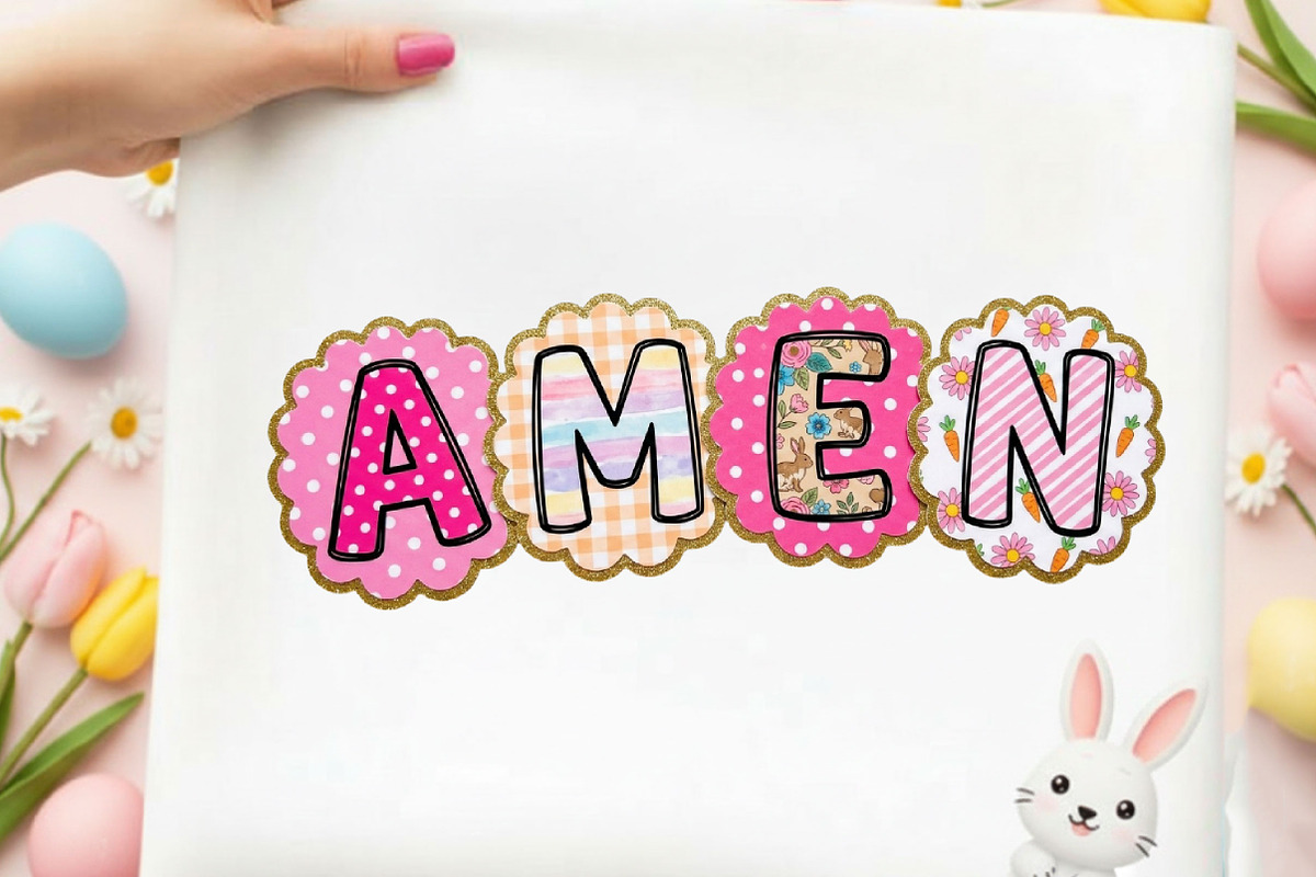 Amen Easter PNG, Christian Easter Sh, an Illustration by Designking (Photo 5 of 6)