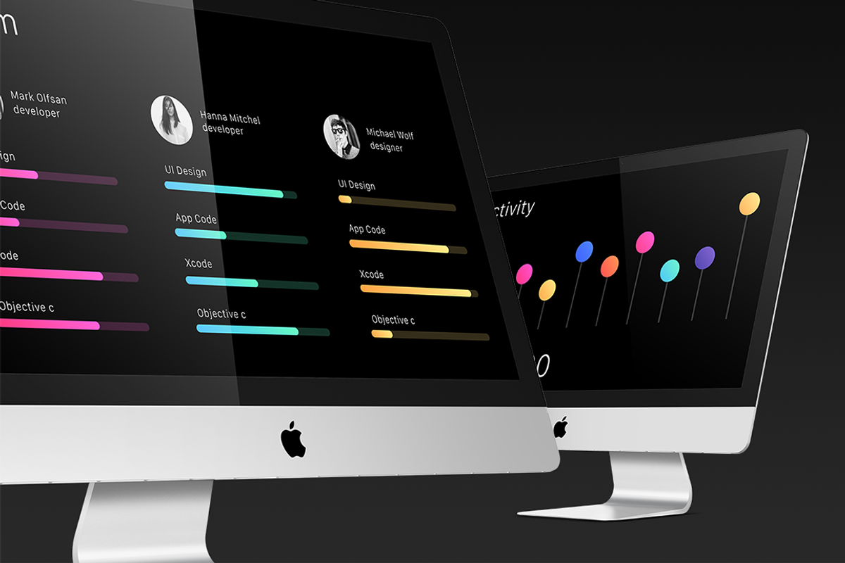 Color-X 2 Keynote Template, a Presentation Template by Yuriy Kondratkov (Photo 2 of 6)