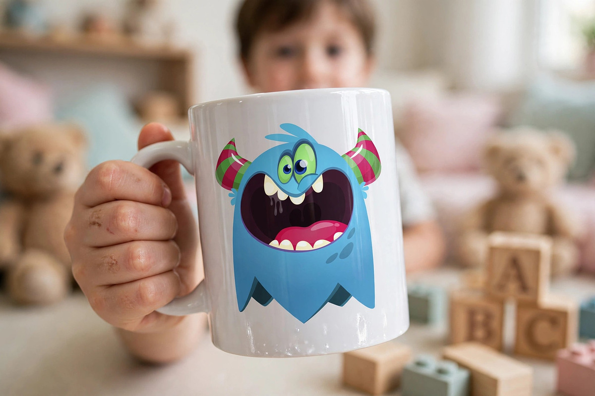 Doodle Creatures - 6 Cute Monsters, a Decorative Illustration by D R A W K M A N (Photo 2 of 5)