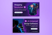 AI Facebook Post Templates, a Social Media Template by Brandify Studio (Thumbnail 4 of 4)