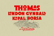 Berson Font Duo + Bonus, a Script Font by 160 Studio (Thumbnail 7 of 11)