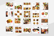 Food Instagram Pack | PS & Canva, a Social Media Template by Studio Siv (Thumbnail 2 of 6)