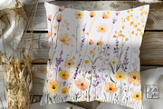 A Dreamy Symphony of Wildflowers, an Illustration by ikarifq shop (Thumbnail 4 of 4)