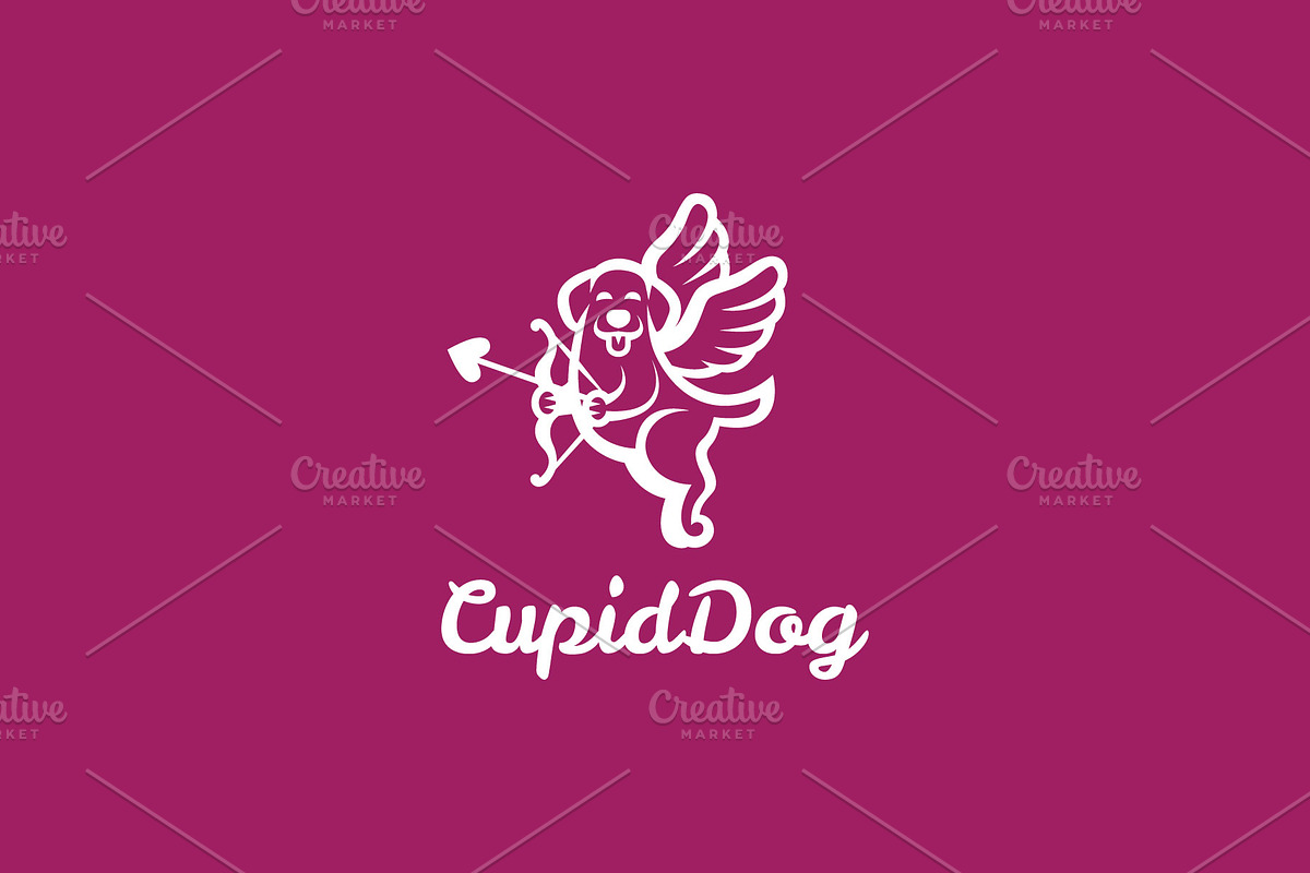 Cupid Dog - Pet Mascot Logo, a Branding & Logo Template by ashenterprise (Photo 2 of 3)
