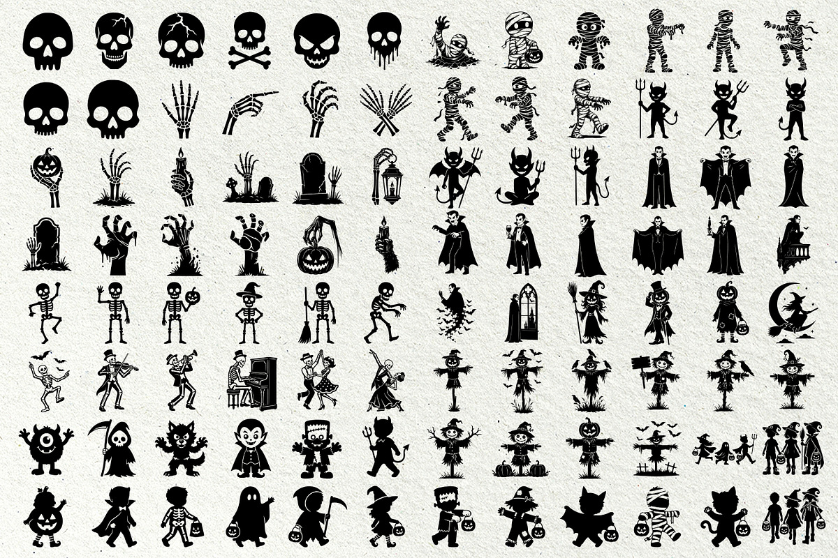 Halloween SVG Bundle, a Seasonal Illustration by DENIDigitalArtSudio (Photo 6 of 9)