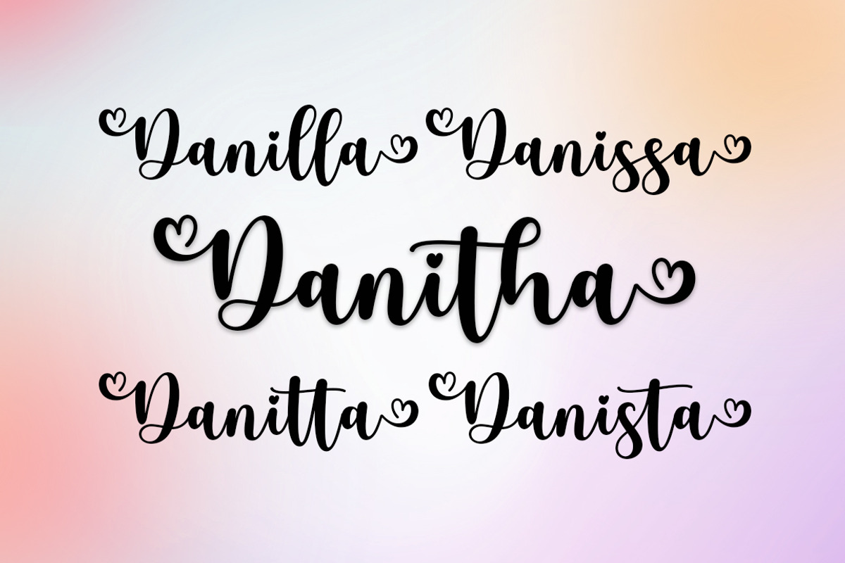 Bastrid Script, a Script Font by Attract Studio (Photo 7 of 10)