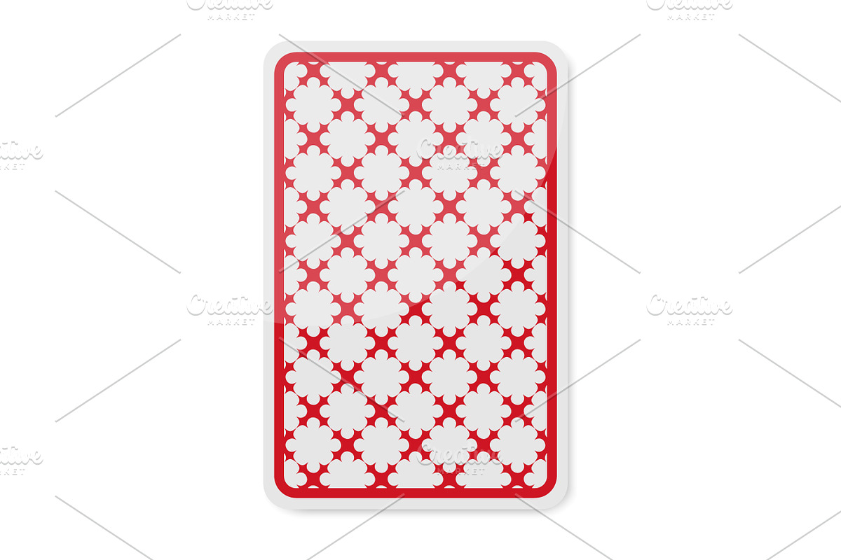 Playing Cards Set with Back Side, a Decorative Illustration by PsychocheArt (Photo 4 of 4)