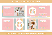 Pastel Email Signature Bundle, an Email Template by SunshineStudioBoutique (Thumbnail 5 of 9)