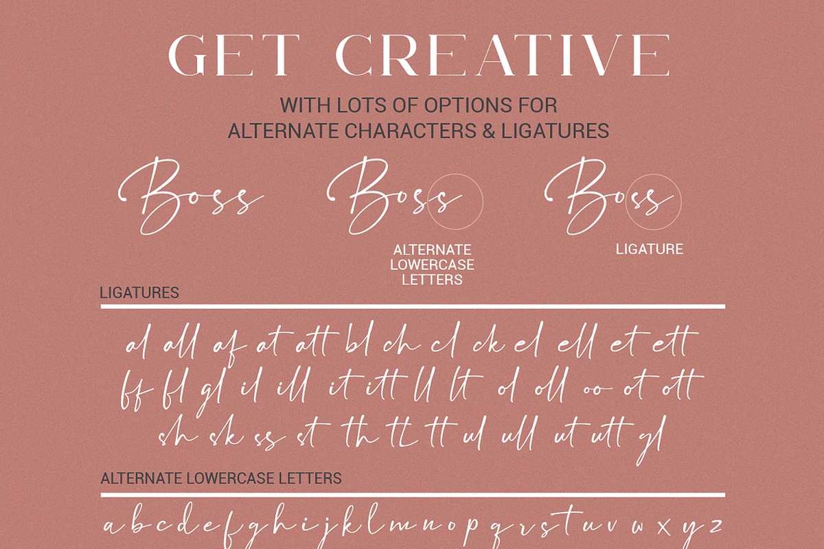 Royal Armany Font Duo, a Serif Font by GlitzyGrapix (Photo 8 of 10)