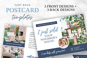 Just Sold Real Estate Postcard Canva, a Flyer Template by Ciera Design Templates (Thumbnail 2 of 8)
