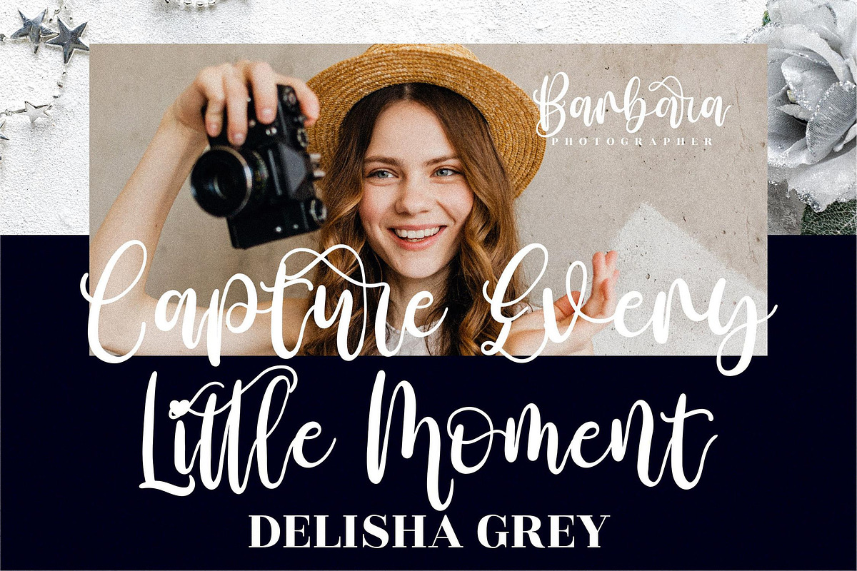 Amalia Nurse Script LS, a Script Font by GranzCreative (Photo 13 of 15)