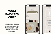 Skincare Canva Landing Page, a Social Media Template by Studio Suvelle (Thumbnail 6 of 9)