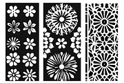 Elegant Floral Laser Cut Panel Bund, a Graphic by jahid234 (Thumbnail 3 of 8)