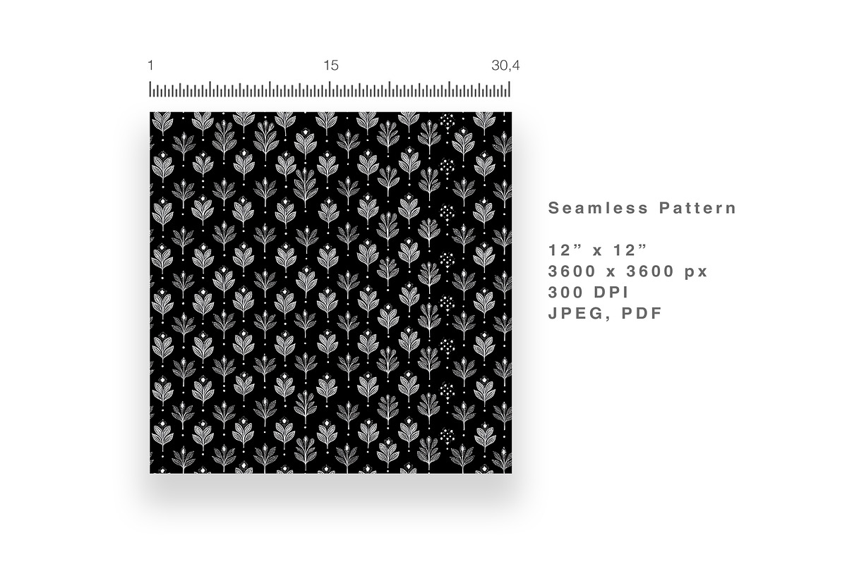 6 Seamless Pattern: Delicate Cream, a Pattern Graphic by StudioCitra (Photo 7 of 10)
