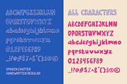 Spoken Chatter Font Duo, a Handwritten Font by Sloulyfe (Thumbnail 8 of 10)