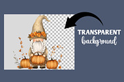 Autumn Gnome Clipart, an Illustration by Designworld (Thumbnail 3 of 6)