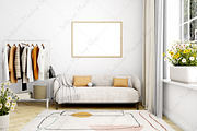 Horizontal Frame Mockup Interior, a Poster Template by Mockup Shop (Thumbnail 2 of 2)
