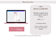 Asian Floral Wedding Invite - F7A, an Invitation Template by YeeqsWedding (Thumbnail 3 of 4)