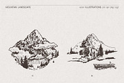 Mountain Landscape Illustrations, an Empty State Illustration by TheMountBirdStudio (Thumbnail 9 of 15)