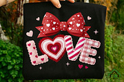 Faux Yarn LOVE PNG Valentine PNG, an Illustration by Craft Nest (Thumbnail 2 of 5)