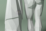 DIY Statue Set #1 3D model template, a Templates & Theme by PolyFish (Thumbnail 7 of 17)