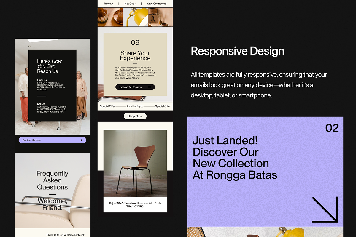 Nore - Flodesk Email Templates, an Email Template by Creavora (Photo 11 of 15)