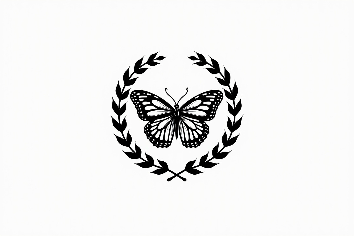 Elegant Butterfly Set, an Illustration by Gfx_Store (Photo 6 of 9)