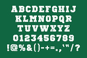 Distress Sporty Font – Bold Athletic, a Slab Serif Font by Limited.studio (Thumbnail 6 of 6)