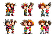 Quirky First Love Clipart, an Illustration by SinaCreation (Thumbnail 2 of 10)