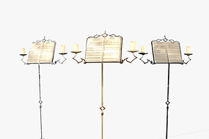 Vintage music stand