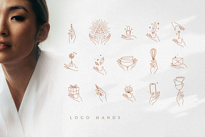 Logo Hands Collection, an Illustration by Anna