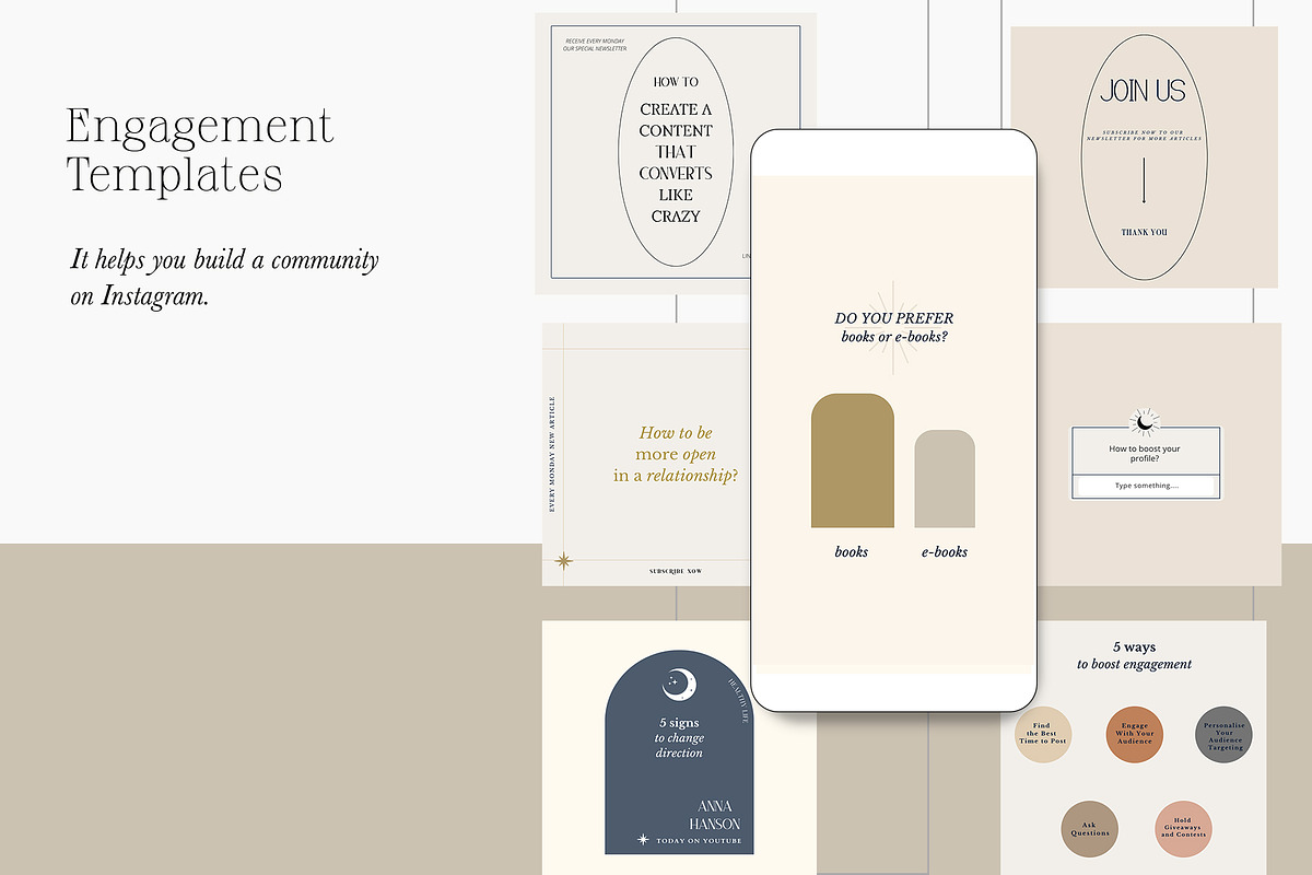 100+ Amethyst Boho Instagram Canva, a Social Media Template by IsikChic (Photo 3 of 10)