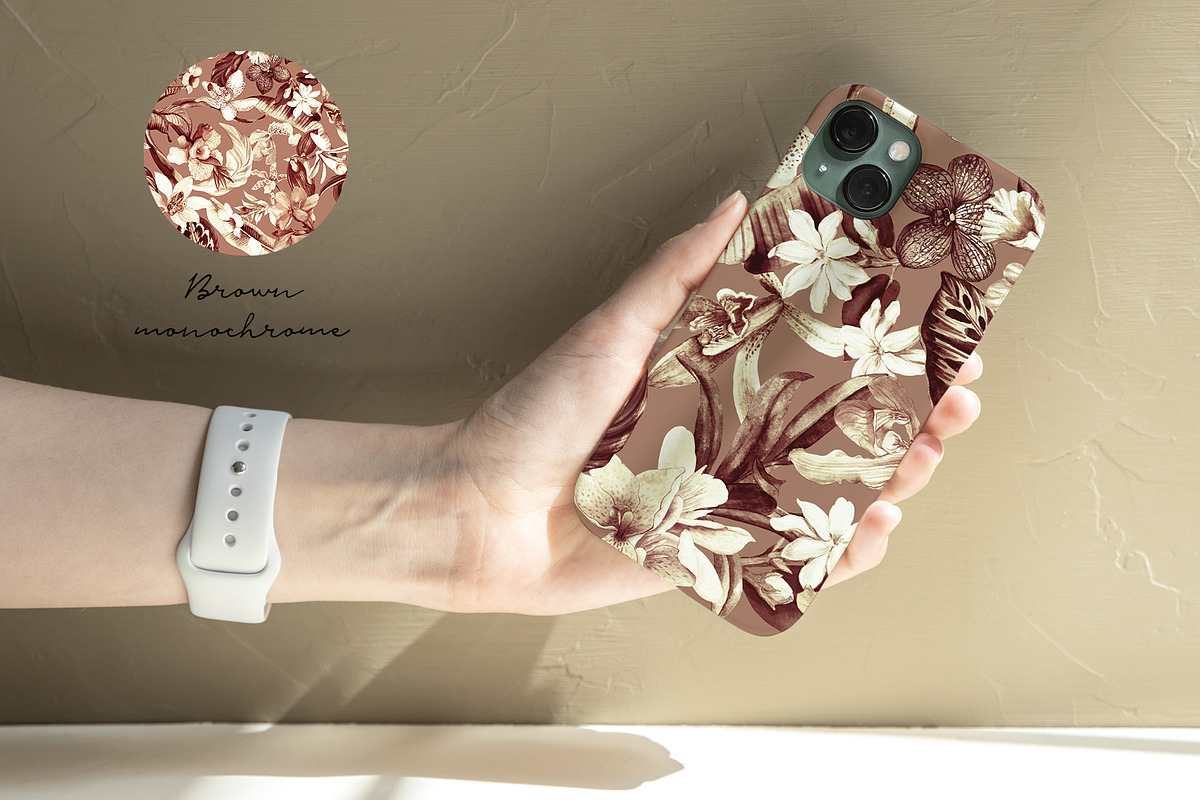 Bloomera. Seamless patterns, a Pattern Graphic by emeraldthue (Photo 2 of 8)