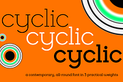 Cyclic, a Slab Serif Font by ArtyType (Thumbnail 1 of 9)