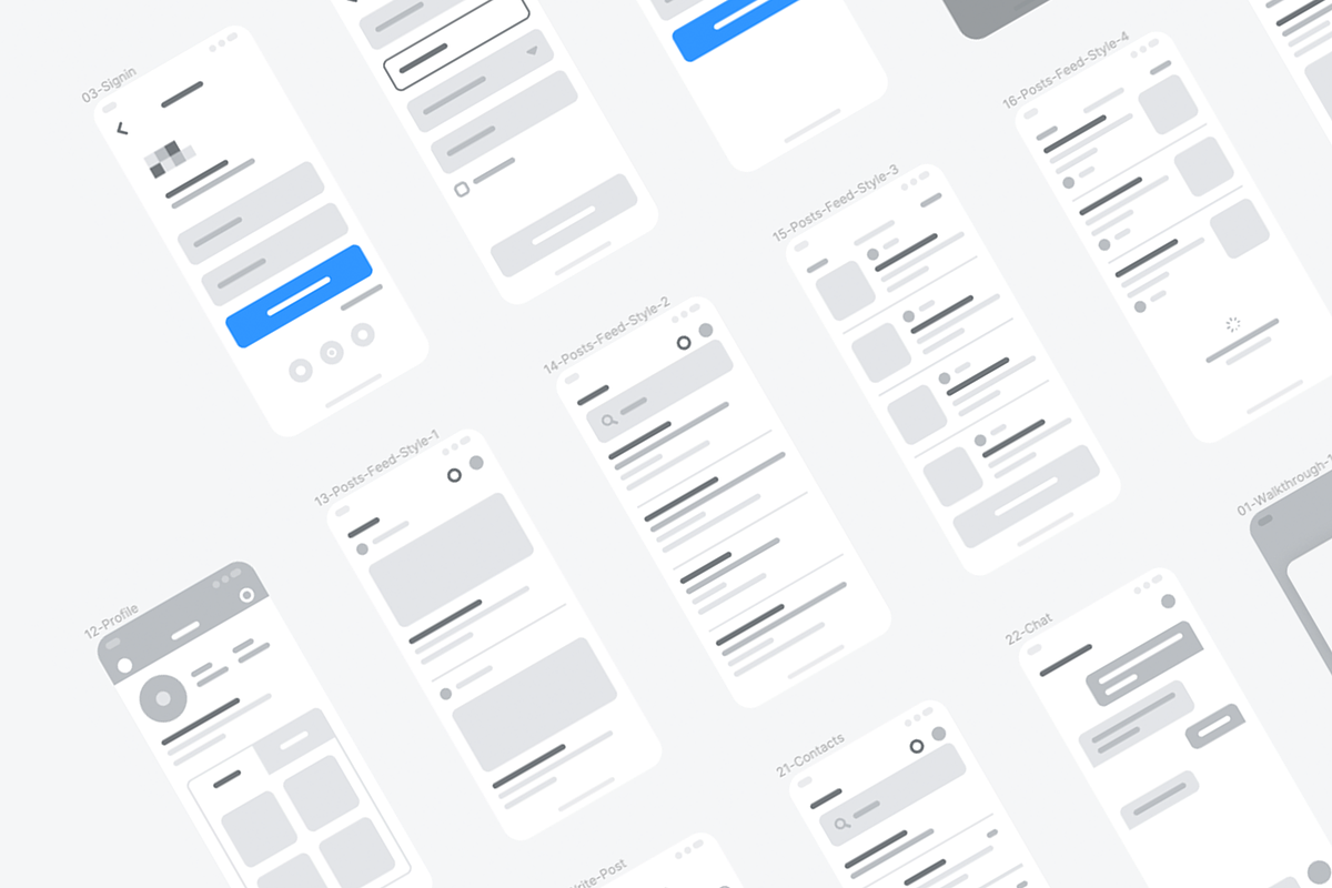 Merge Wireframing UI Kit, a Templates & Theme by 80.design (Photo 3 of 9)