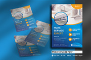 Professional HVAC Service Flyer, a Flyer Template by rivatxfz (Thumbnail 1 of 2)