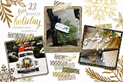 Glitter Washi Tape and Frames, a Templates & Theme by patternpop studio (Thumbnail 3 of 5)