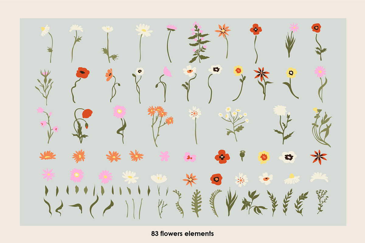 Flowers Collection, an Illustration by NKTN (Photo 2 of 8)