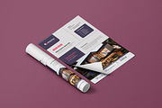 One-page A4 size Real Estate Flyer, a Flyer Template by creative-mint (Thumbnail 4 of 4)