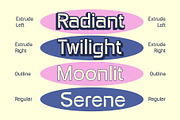 CS Balmenti 3D, a Sans Serif Font by Craft Supply Co. (Thumbnail 2 of 8)