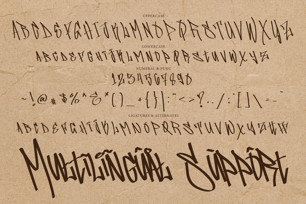Standerik - Graffiti Font, a Handwritten Font by tebaltipislab (Photo 7 of 8)