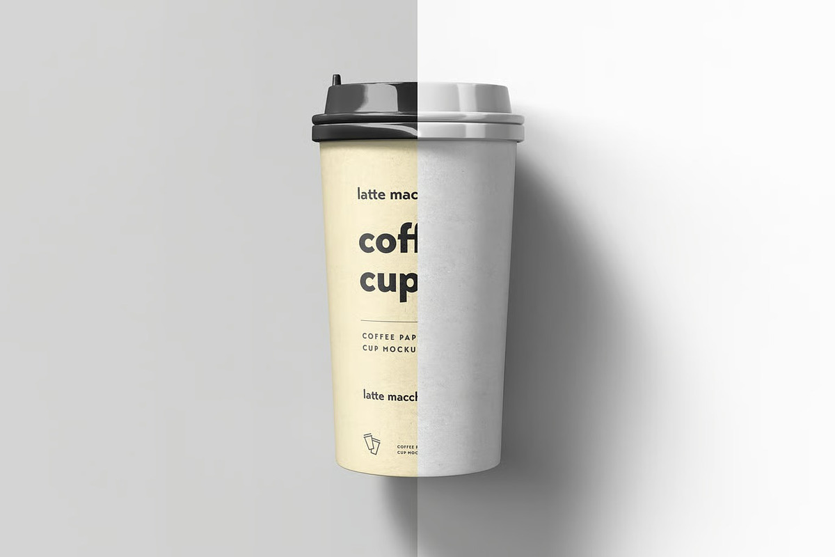 Paper Cup Mock-up, a Cups & Container Mockup by zippypixelstudio (Photo 5 of 13)