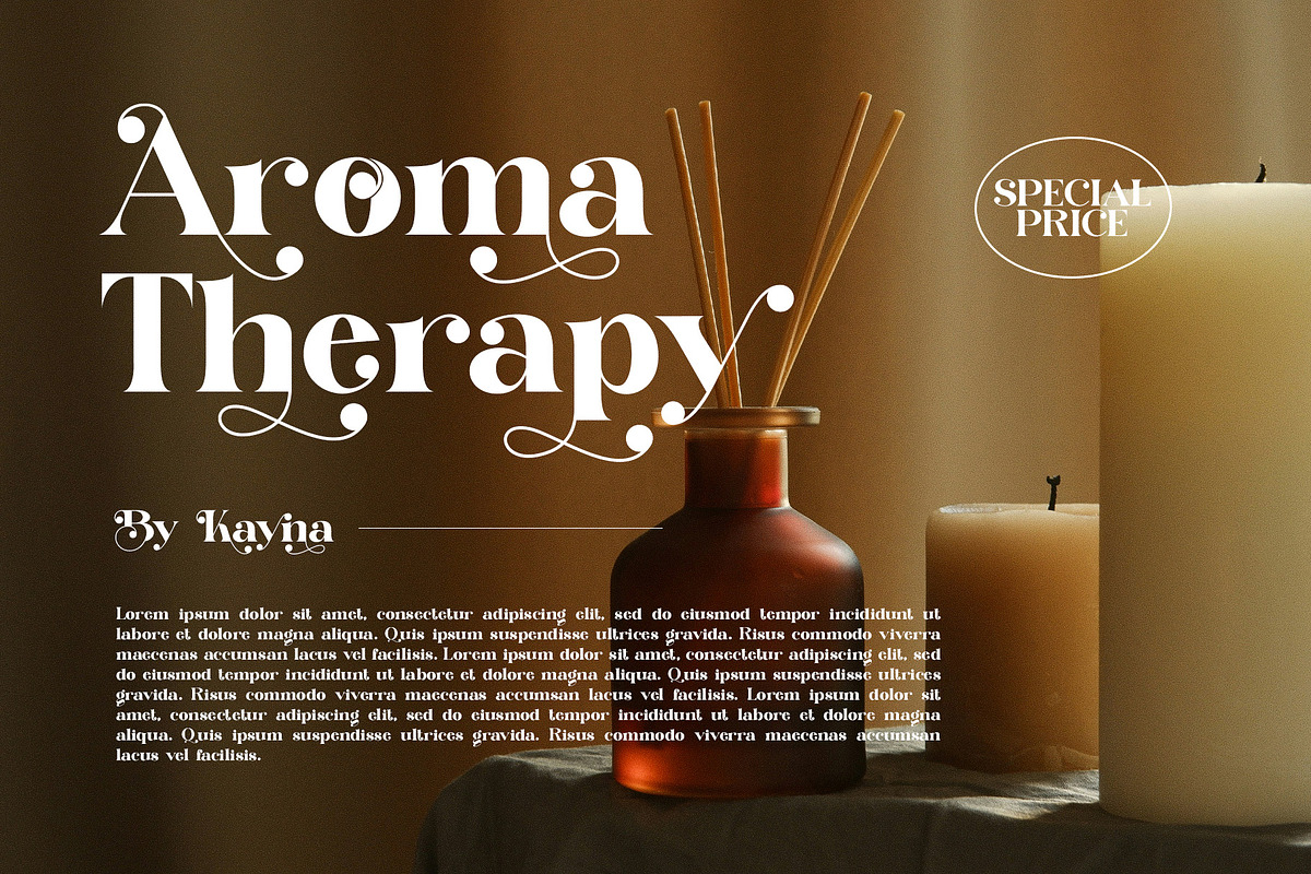 Dargin Elegant Ligature Serif Font, a Serif Font by Perfectype (Photo 5 of 8)