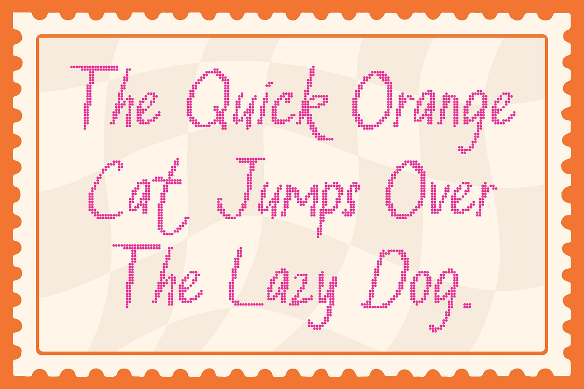 CS Stacy Disco, a Handwritten Font by Craft Supply Co. (Photo 5 of 8)