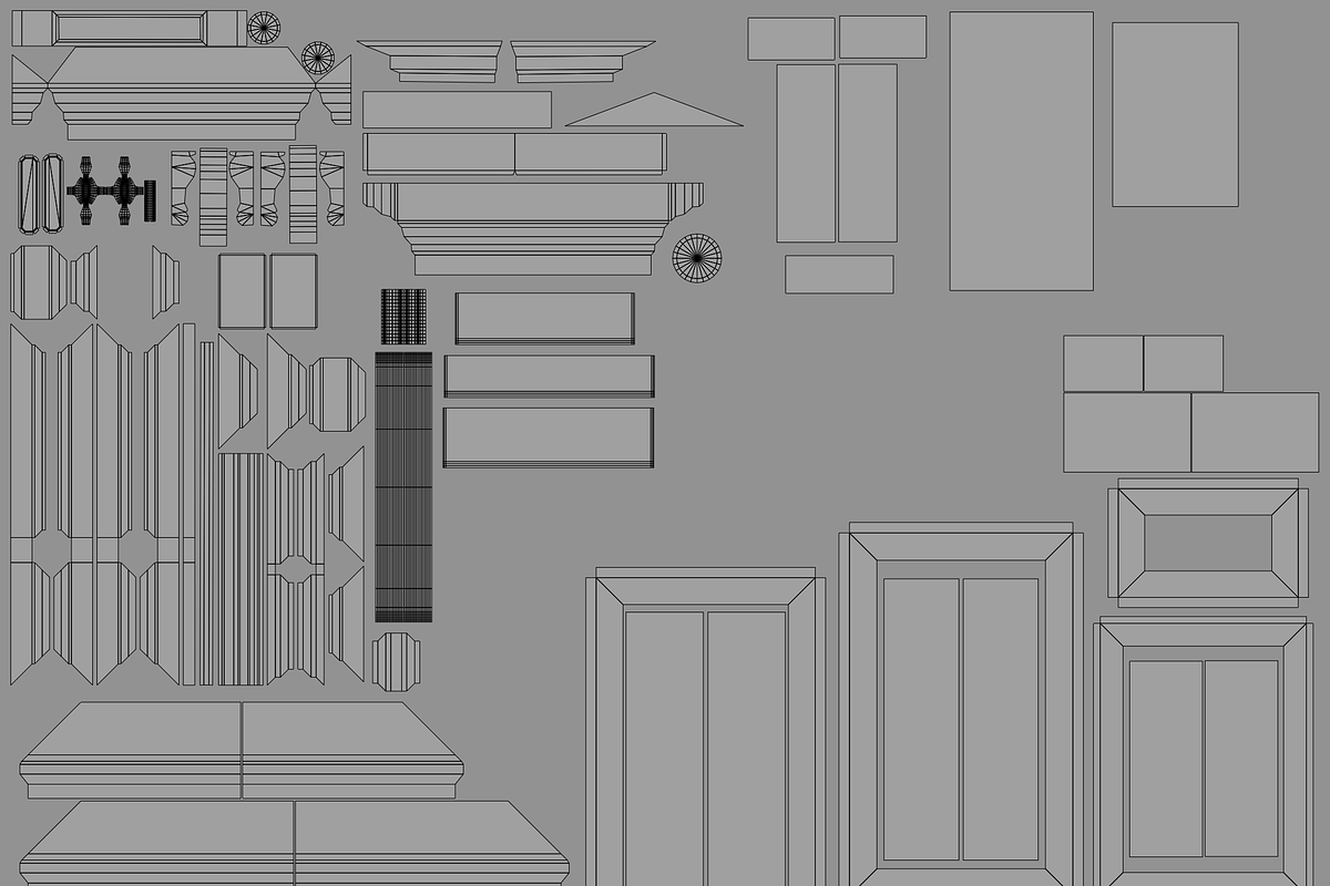 Classic building, an Architecture 3D Model by happy brush (Photo 9 of 12)