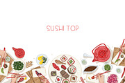 Sushi, hand drawn bundle, a Food Illustration by Good Studio (Thumbnail 6 of 32)