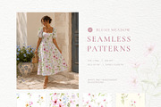 Blush Meadow Watercolor Wildflowers, a Decorative Illustration by Liliia Polos Illustration (Thumbnail 8 of 12)