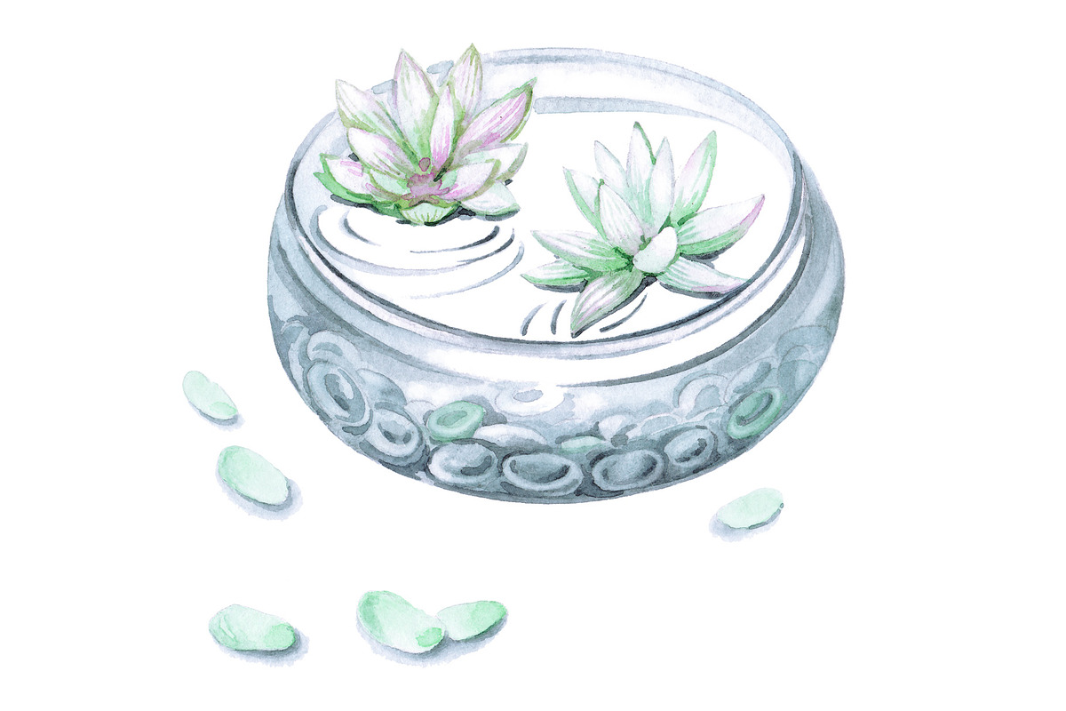 Transparent mood watercolour, a Healthcare Illustration by masha gross (Photo 3 of 6)