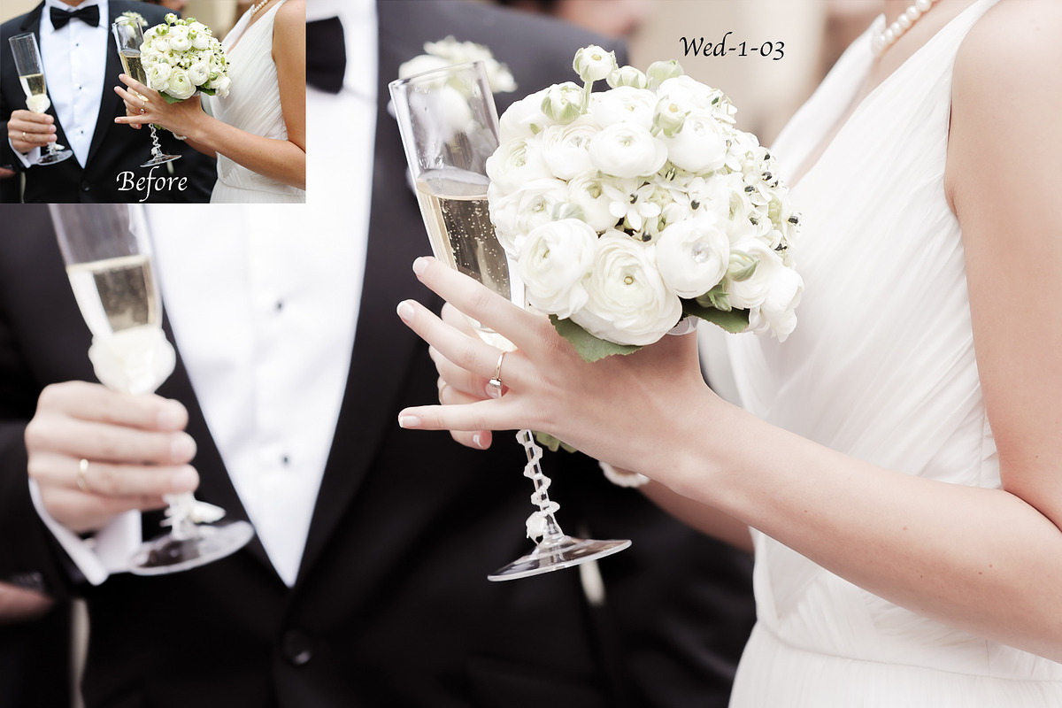 80 Wedding Presets and Actions preview 5