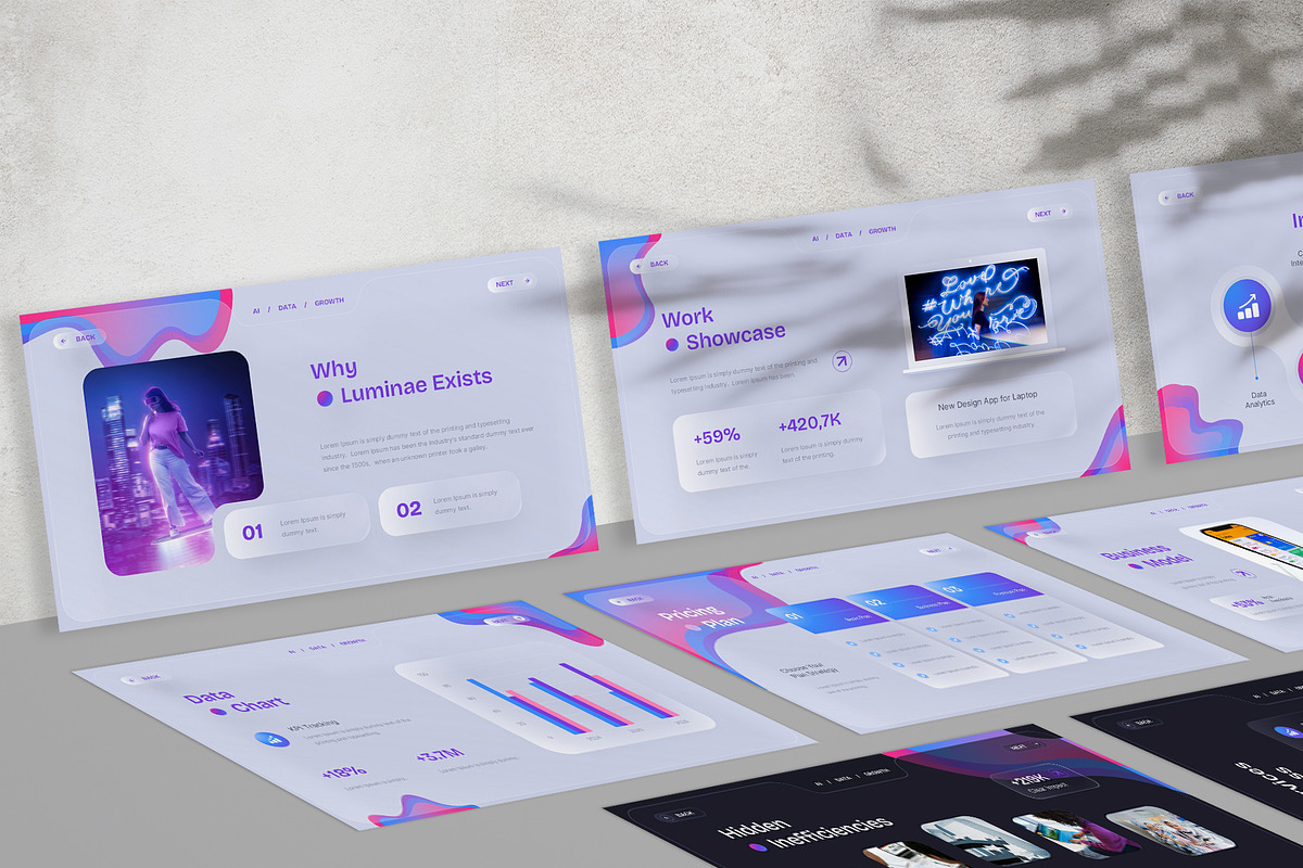 SaaS Startup PitchDeck Google Slides, a Presentation Template by New Coral Design (Photo 6 of 6)